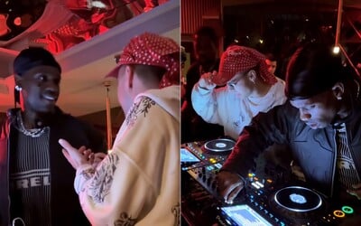 VIDEO: Dalyb vystúpil s Travisom Scottom na jeho afterparty. V Miláne si spoločne zahrali DJ set na jednom pódiu