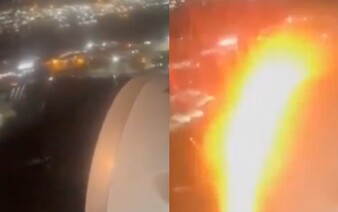 VIDEO: Do motora lietadla narazil vták. Piloti museli náhle pristáť na letisku