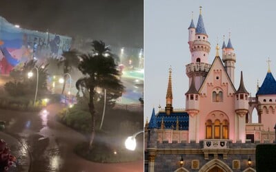 VIDEO: Hurikán Milton zasiahol Disney World. Autentické zábery ukazujú, ako sa ho zamestnanci snažia zachrániť