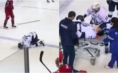 VIDEO: Teprve 19letý hokejista zemřel po zásahu pukem do hlavy. Kapitán Dinama Petrohrad bojoval o život tři dny