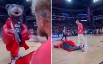 VIDEO: Jake Paul napadol maskota na basketbalovom zápase NBA