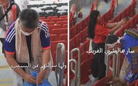 VIDEO: Japonskí fanúšikovia po futbalovom zápase na MS 2022 v Katare upratali štadión