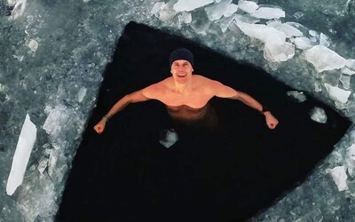 VIDEO: „Ledový Čech“ David Vencl pokořil další světový rekord. Po vynoření plival krev a musel do nemocnice