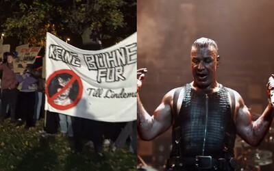 VIDEO: Lindemanna uvidíme aj v Bratislave. Takto proti spevákovi Rammsteinu protestoval dav ľudí v Nemecku
