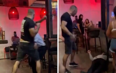 VIDEO: MMA zápasník zbil návštěvníka baru. Policistům řekl, že se bál a jednal v sebeobraně