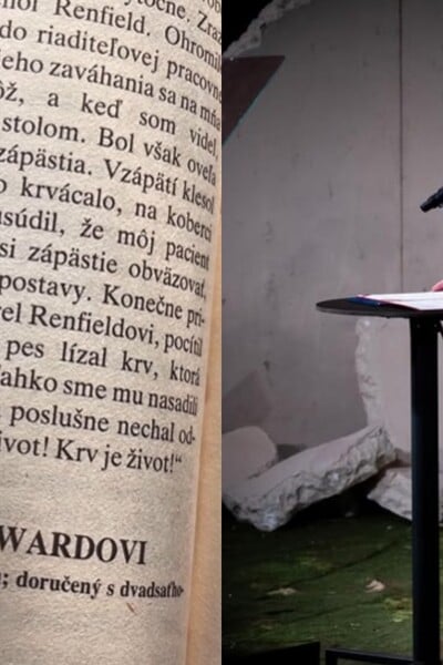 VIDEO: Ministerka Dolinková na oslavách Národnej transfúznej služby citovala Draculu. „Krv je život,“  vyhlásila počas prejavu