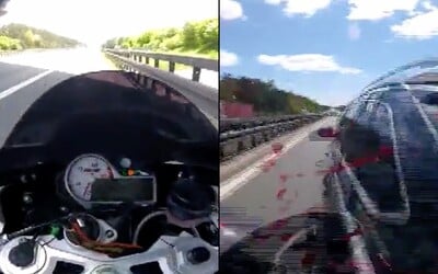 VIDEO: Motorkár narazil do auta v rýchlosti takmer 300 kilometrov za hodinu