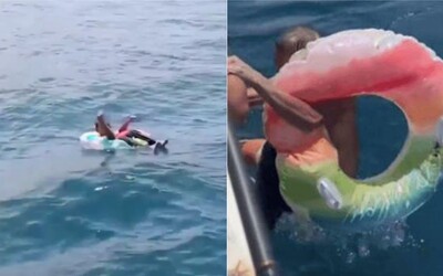VIDEO: Muž zaspal na nafukovacom kolese v mori, odvialo ho ďaleko od brehu. Na vlnách strávil dlhých 19 hodín