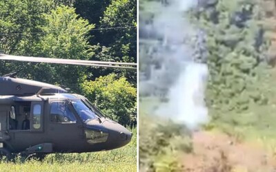 VIDEO: Na východe Slovenska zasahuje pri lesnom požiari 30 hasičov s vrtuľníkom. Ohnisko je v ťažko dostupnom teréne
