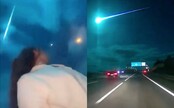 VIDEO: Nad Evropou zachytili záblesk modrého světla a silné dunění. Mohlo se jednat o meteorit