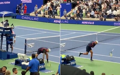 VIDEO: Nick Kyrgios po vypadnutí na US Open trieskal raketami o zem ako zmyslov zbavený. „Každý druhý turnaj je strata času”