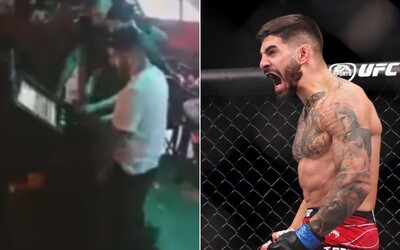 VIDEO: Nová hviezda UFC tvrdými údermi zložila k zemi muža, ktorý provokoval v bare. Hneď spustil hromadnú bitku