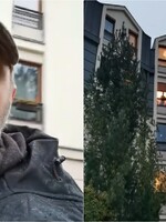 VIDEO: Odpůrci očkování protestovali před domem šéfa České lékařské komory, přirovnávali ho k Mengelemu