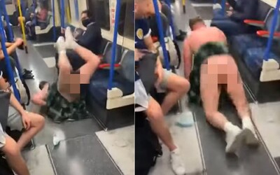 VIDEO: Opitý Škót robil v metre „červíka“. Pod kiltom bol nahý