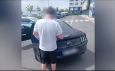 VIDEO: Opitý vodič sa po Trnave preháňal na Mustangu s 3,5 promile alkoholu v krvi