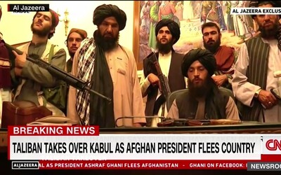 VIDEO: Podívej se, jak Tálibán obsadil prezidentský palác v Kábulu. Nyní se chystá vyhlásit Islámský emirát Afghánistán