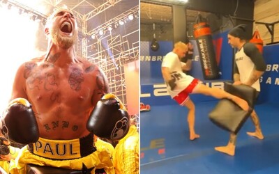 VIDEO: Pozri sa, ako Jake Paul trénuje kopy. Vyskúša si namiesto boxu MMA? 