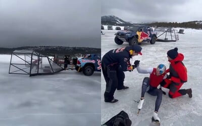 VIDEO: Pozri si svetový rekord v rýchlokorčuľovaní. Za autom vyše 100-kilometrovou rýchlosťou