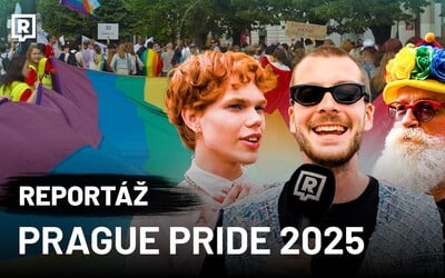 VIDEO: Prahu ovládla duha. Jak to letos vypadalo na pochodu Prague Pride?