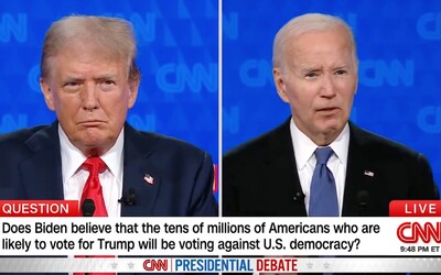 VIDEO: Prebehla prvá prezidentská debata medzi Trumpom a Bidenom. Kandidáti riešili aféru s pornohviezdou aj vek Bidena