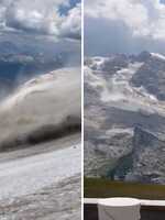 V Alpách se uvolnil ledovec, nejméně šest lidí zahynulo