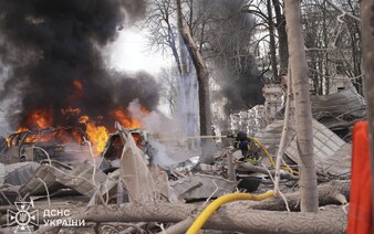 VIDEO: Raketový útok na mesto Sumy zabil 32 ľudí. Medzi obeťami sú aj deti