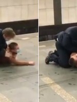 VIDEO: Revizor v Praze povalil ženu na zem a kroutil jí rukou, protože chtěla utéct. Neměla platnou jízdenku