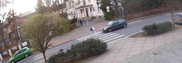 VIDEO: Řidič na Českolipsku srazil na přechodu 15letou dívku. Policie ho dopadla