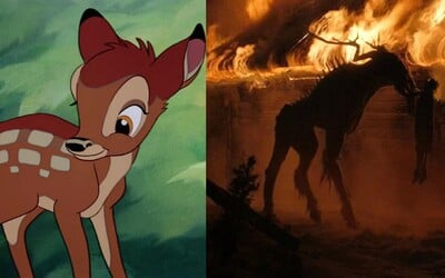 VIDEO: Roztomilý koloušek Bambi začne vraždit. Trailer na bizarní horor je venku