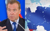 VIDEO: Ruský exprezident Medvedev zverejnil video s mapou „nového Ruska“. Rozšíril ju o ďalšie územia