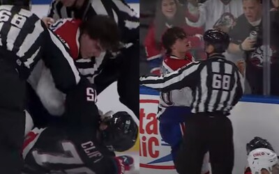 VIDEO: Slafkovský sa po prvýkrát pobil v NHL. Na ľad sa vrátil v samostatných nájazdoch a rozhodol zápas 