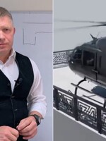 VIDEO: Slovák urobil simuláciu, ako Ficovi na terase pristáva veľký vrtuľník. Výpočtom je koniec