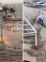 VIDEO: Španielsko je po búrke pod vodou, tisícky domácností zostali bez elektriny. Môže za to klimatická zmena, tvrdí štúdia
