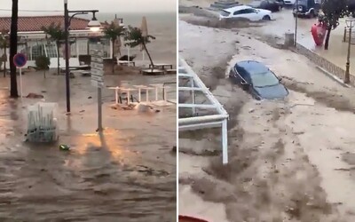 VIDEO: Španielsko je po búrke pod vodou, tisícky domácností zostali bez elektriny. Môže za to klimatická zmena, tvrdí štúdia