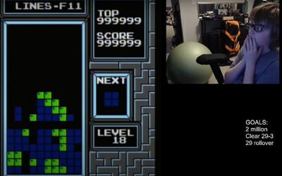 VIDEO: Třináctiletý chlapec jako první na světě dohrál Tetris až do konce