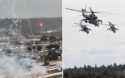 VIDEO: Vojnové hry v Rusku a Bielorusku sú v plnom prúde. Testujú tanky, lietadlá, lode aj diaľkovo ovládané roboty