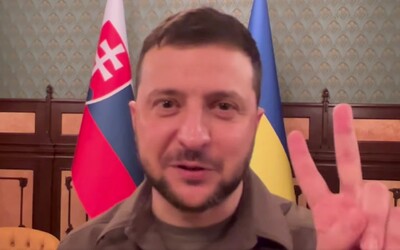 VIDEO: Zelenskyj sa v dojemnom videu poďakoval Slovákom. Podľa Hegera Ukrajina patrí do Európskej únie