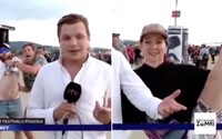 VIDEO: Živý vstup RTVS z Pohody narušili návštevníci. Otravovali moderátora, tancovali a predvádzali sa