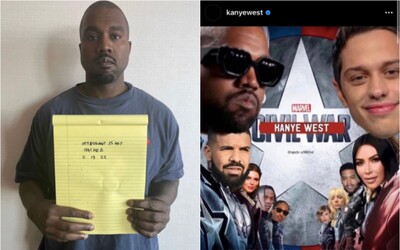 VYSVĚTLUJEME: Co Kanye West předvádí na Instagramu?