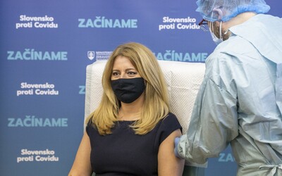 Očkovat se už nechala i slovenská prezidentka Zuzana Čaputová
