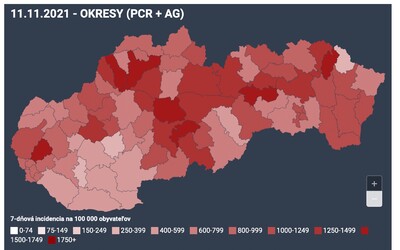 Variant delta po severe a východe udrie v inej časti Slovenska, odhadujú Dáta bez pátosu. Majú aj dobré správy