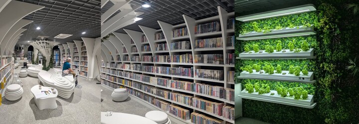 Ve varšavském metru otevřeli knihovnu pod zemí. Nabízí 16 tisíc knih, bylinkovou zahradu a kávu zdarma