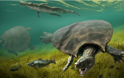 Vedci našli pozostatky zrejme najväčšej korytnačky na svete, bola veľká ako auto