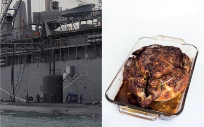 Velitel jaderné ponorky přišel do práce opilý a s grilovaným kuřetem. Měl na starosti bomby 30krát silnější než hirošimské