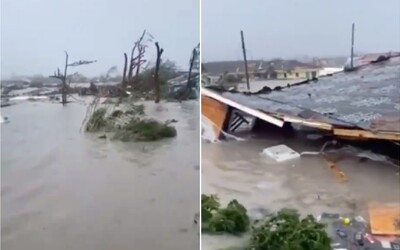 Video zachytáva zdevastovaný ostrov po hurikáne Dorian. „Mám šťastie, že mi ostala polovica domu,“ popisuje obyvateľ