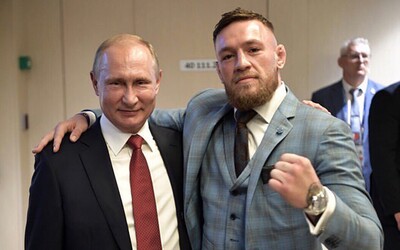 Vladimir Putin dal otestovat whisky Conora McGregora na přítomnost jedu. Bojovník mu daroval první vyrobenou láhev
