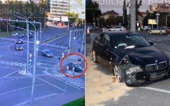 Vodič BMW, ktorý v Bratislave narazil autom do ženy a odhodil ju z chodníka, bol opitý. Namerali mu 1,25 promile