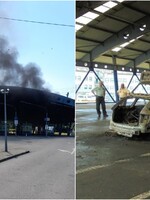 Vodič na slovenskom hraničnom priechode podpálil auto a ušiel. Motív bizarného činu aktuálne vyšetrujú