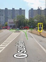 Vodič už mal dosť problémovej križovatky v Petržalke. Situáciu zobral do vlastných rúk