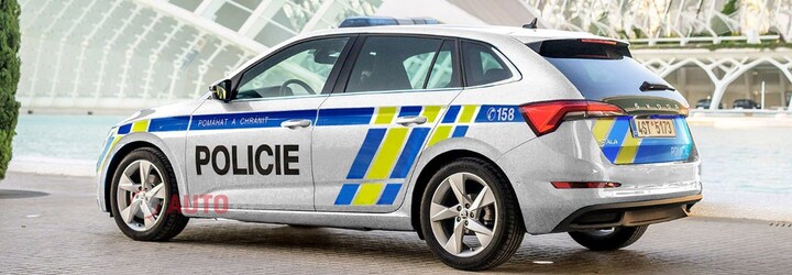 Vozový park české policie se rozroste o více než 1 200 nových modelů Škoda Scala
